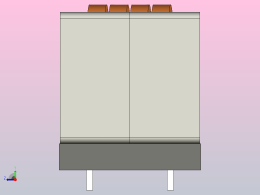 PZ-ER2622系列扁平电线高电流电感器右视缩略图