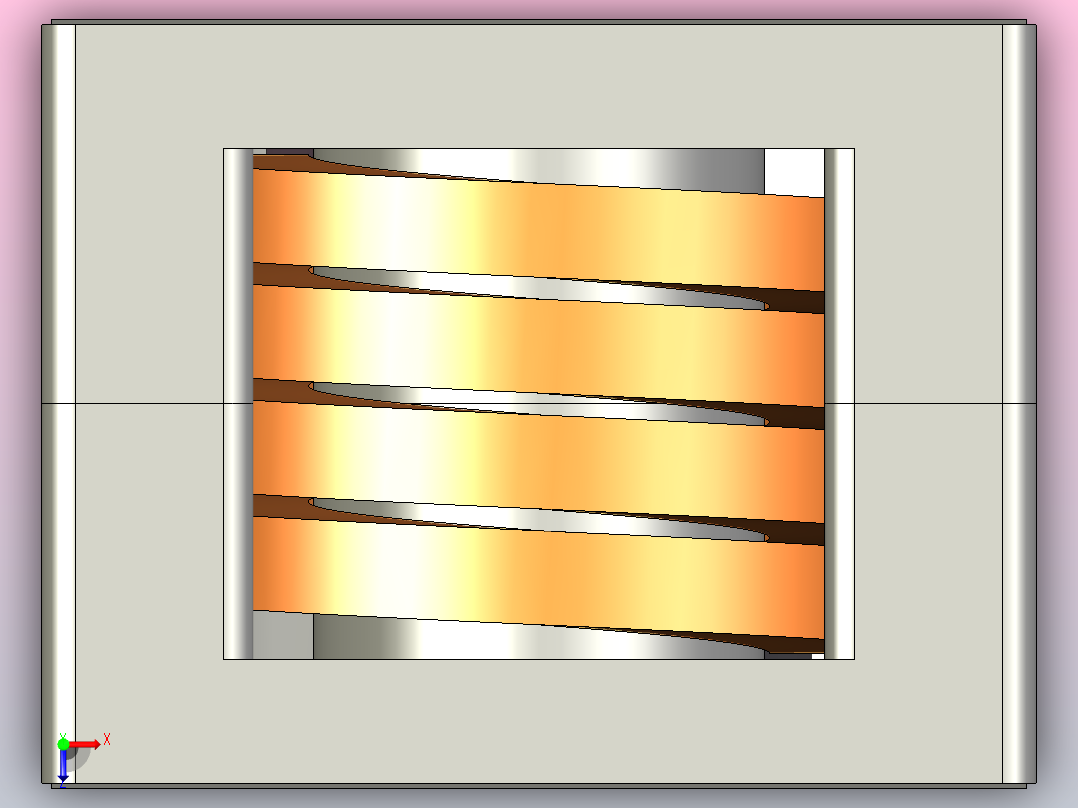 PZ-ER2622系列扁平电线高电流电感器俯视图
