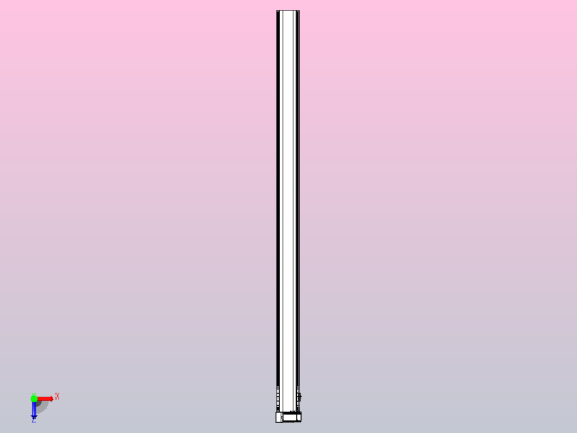 皮带直线轴半封闭可选导轨TPA-HNB-140D-120-L2300-LU-C-P40-N3俯视缩略图