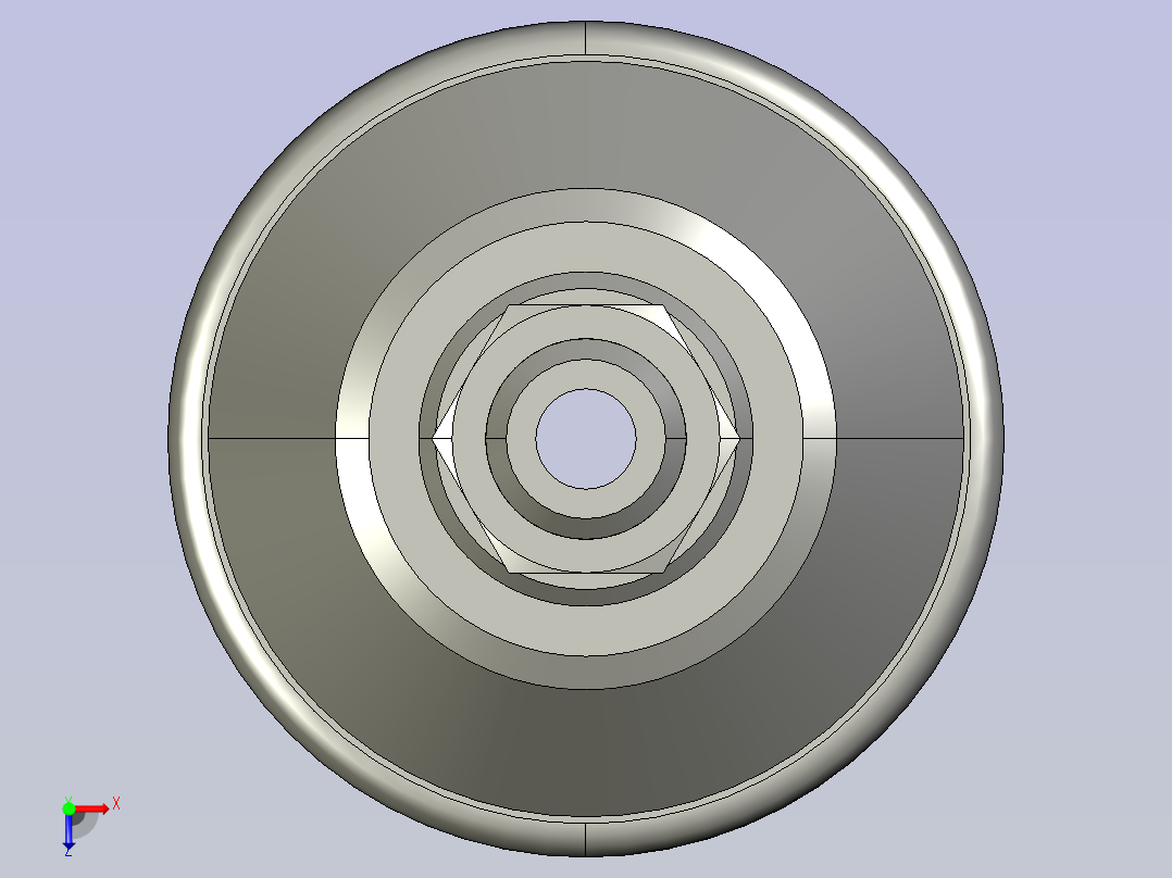 ZPT20BU-A6真空吸盘俯视图