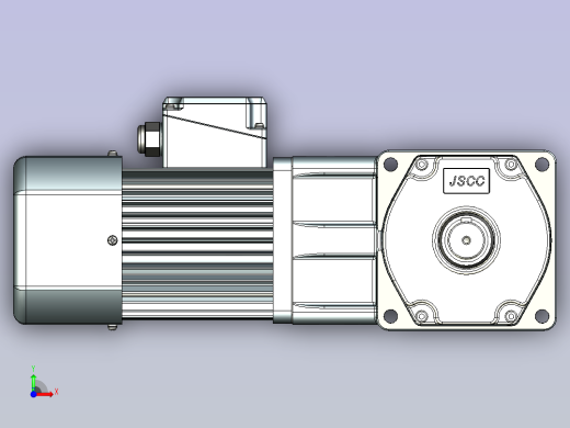 JSCC变频减速电机 f250rt-L前视缩略图