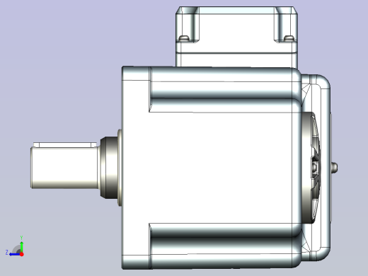 JSCC变频减速电机 f250rt-L右视缩略图