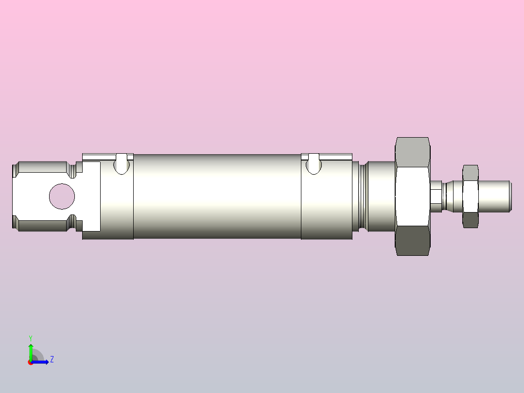 FESTO气缸DSNU-25-15-PPV-A---_0_左视图