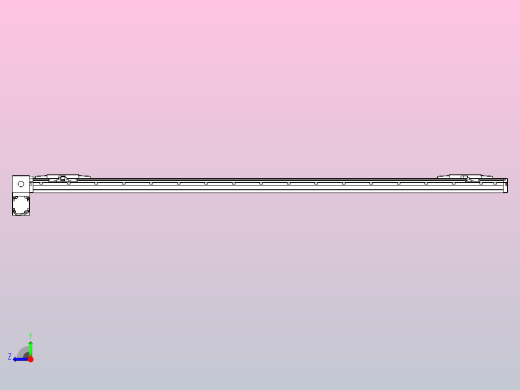皮带直线轴双滑块型TPA-GCBS-120-P70-L625-LP-M20-N3右视缩略图