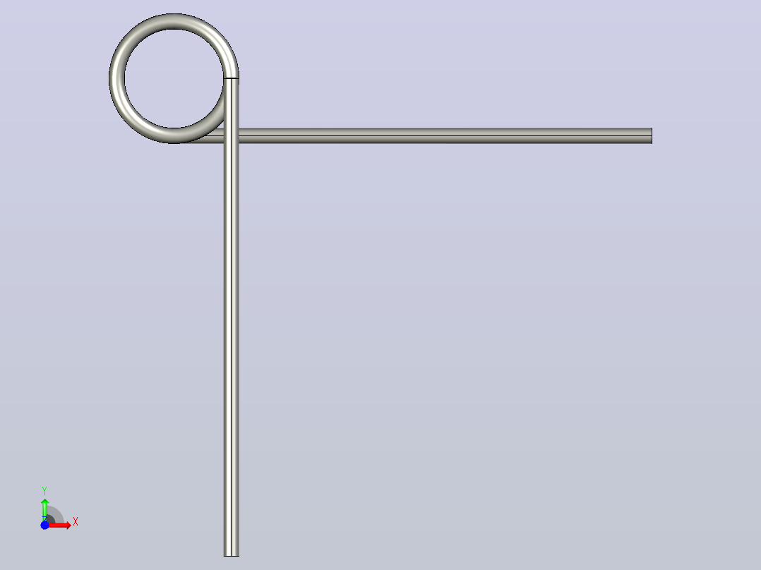 扭转弹簧torsion_spring_t012-270-062-x-l前视图