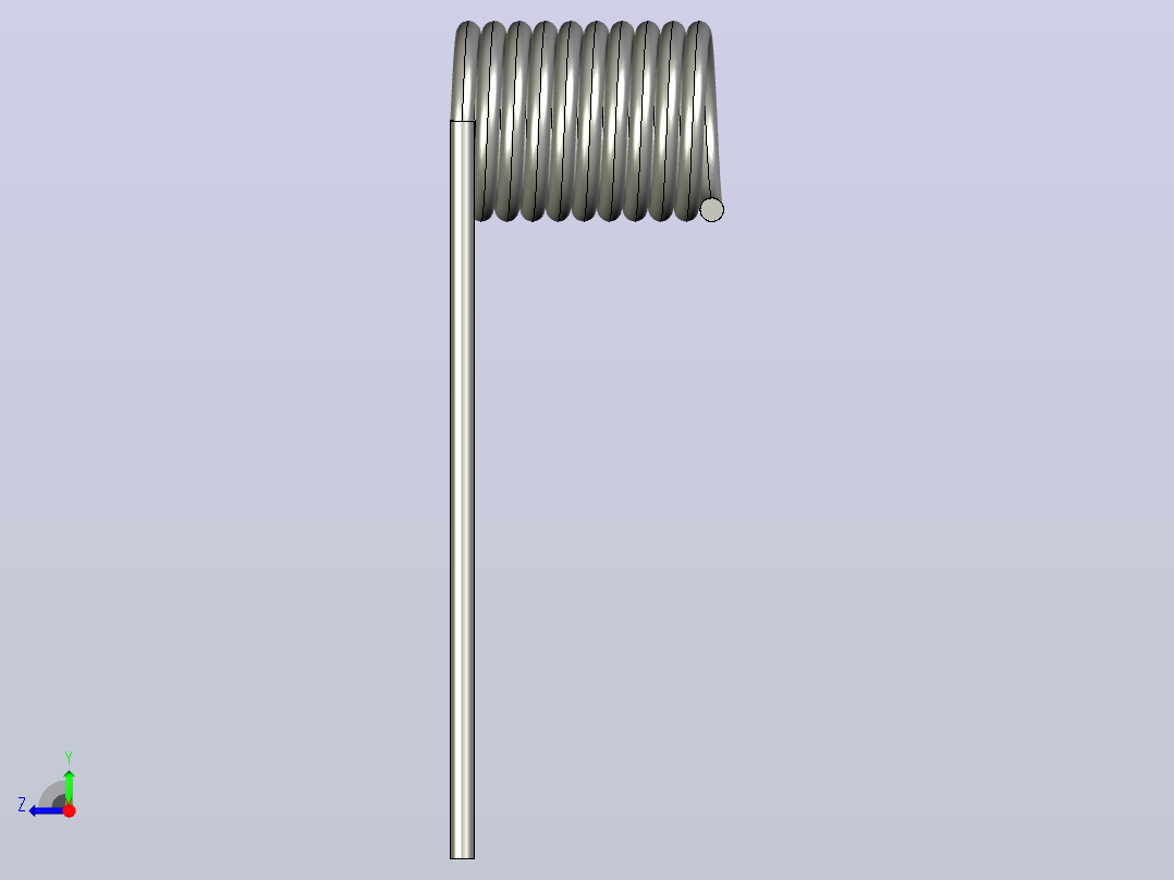 扭转弹簧torsion_spring_t012-270-062-x-l右视图