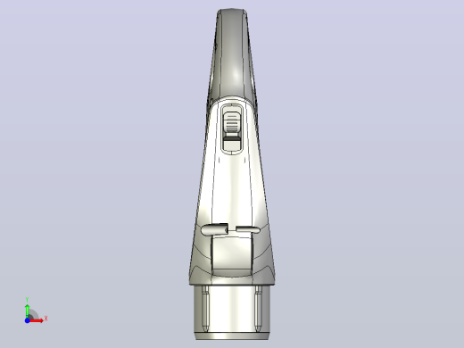 DC电动汽车充电器连接器插头前视缩略图