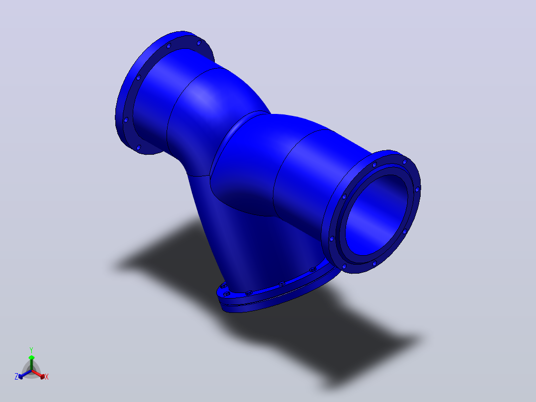 SY4P型过滤器[SY4P65]正等轴测图