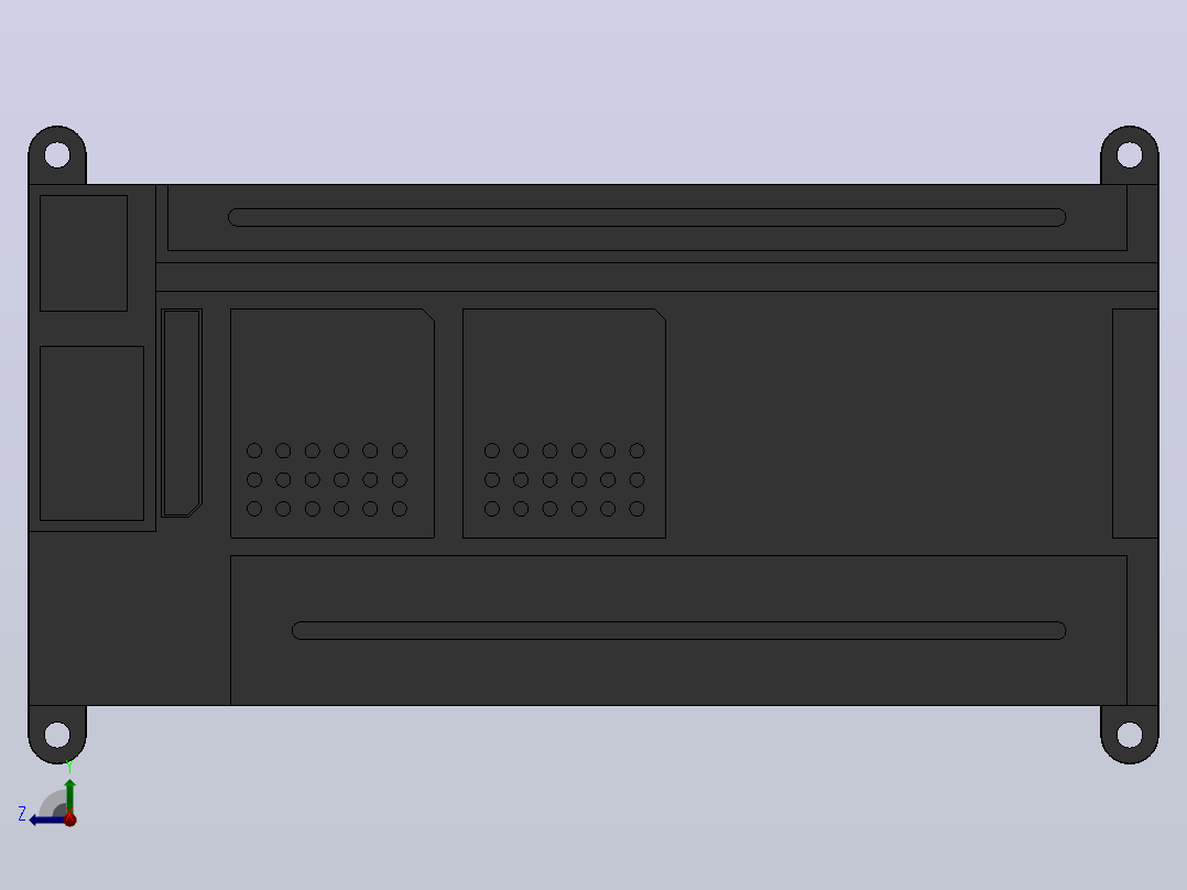 CP1L-M60点型[CP1L-M60]欧姆龙可编程控制器右视图