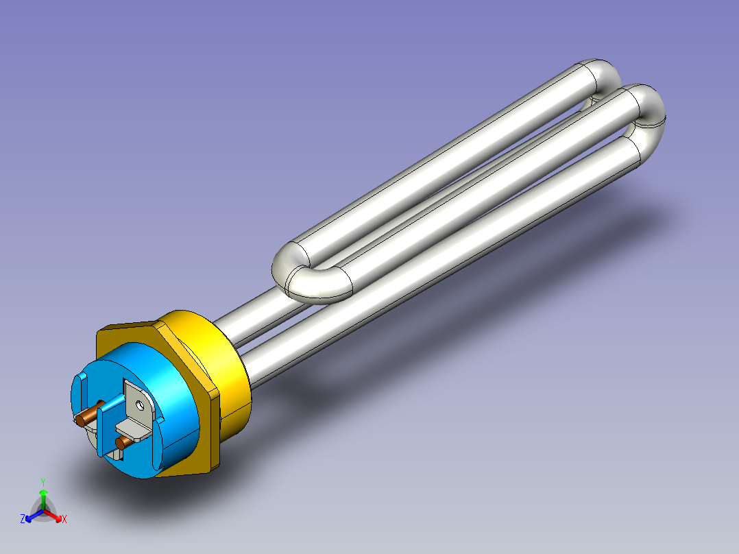 热水器元件主视图