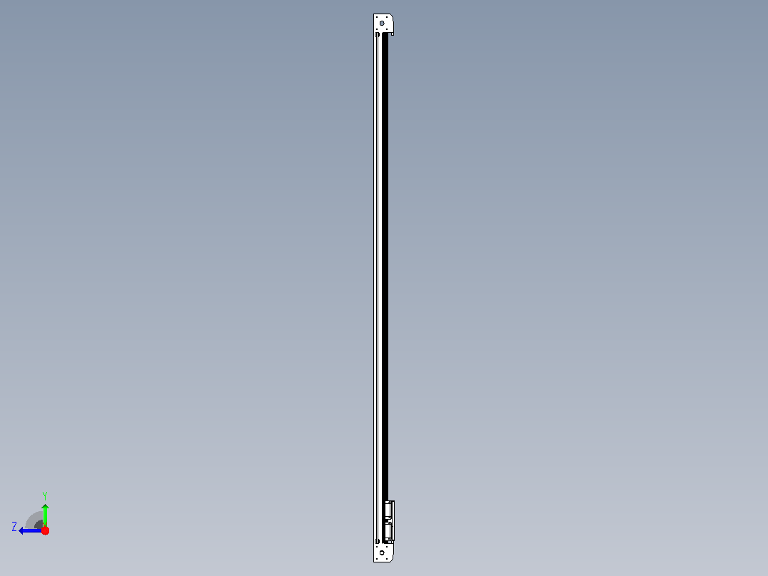 带式直线轴半闭式TPA-ONB-120F-90-L2450-DR-J90-N3右视图
