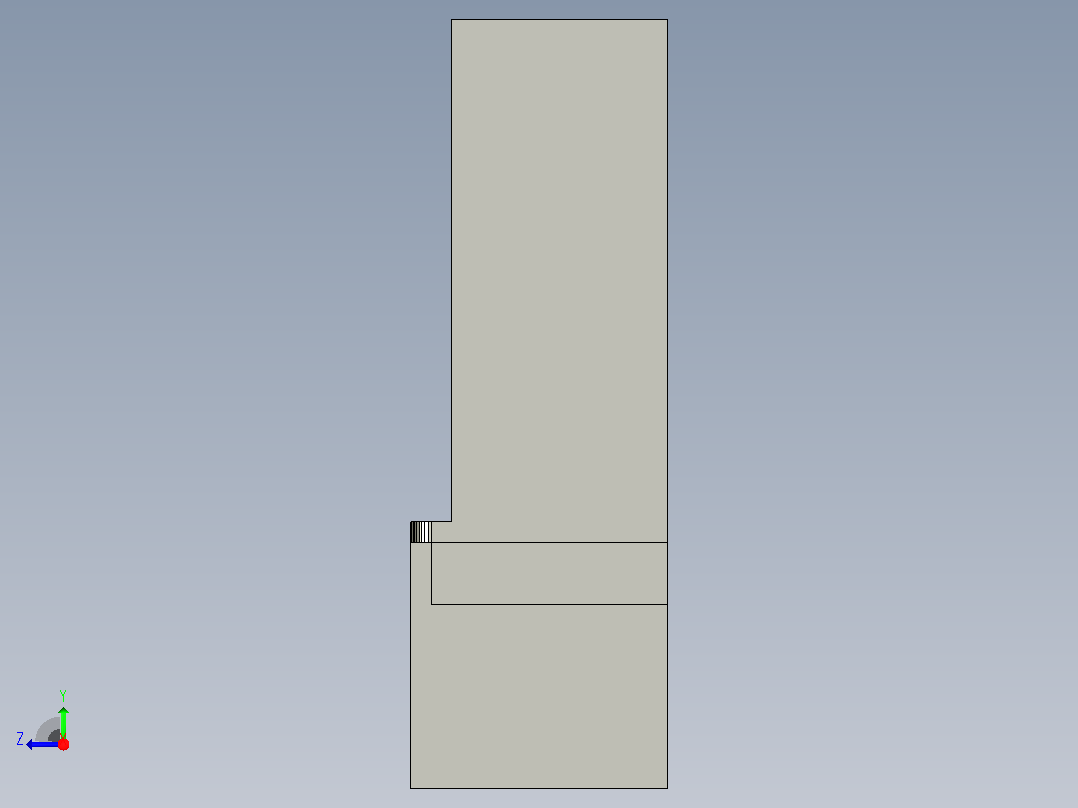 可3D打印的电脑桌家具及教程视频11右视图