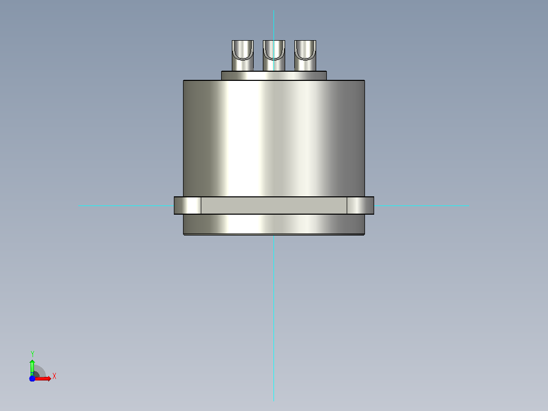 Neutrik NC3MD-LX公插孔前视图