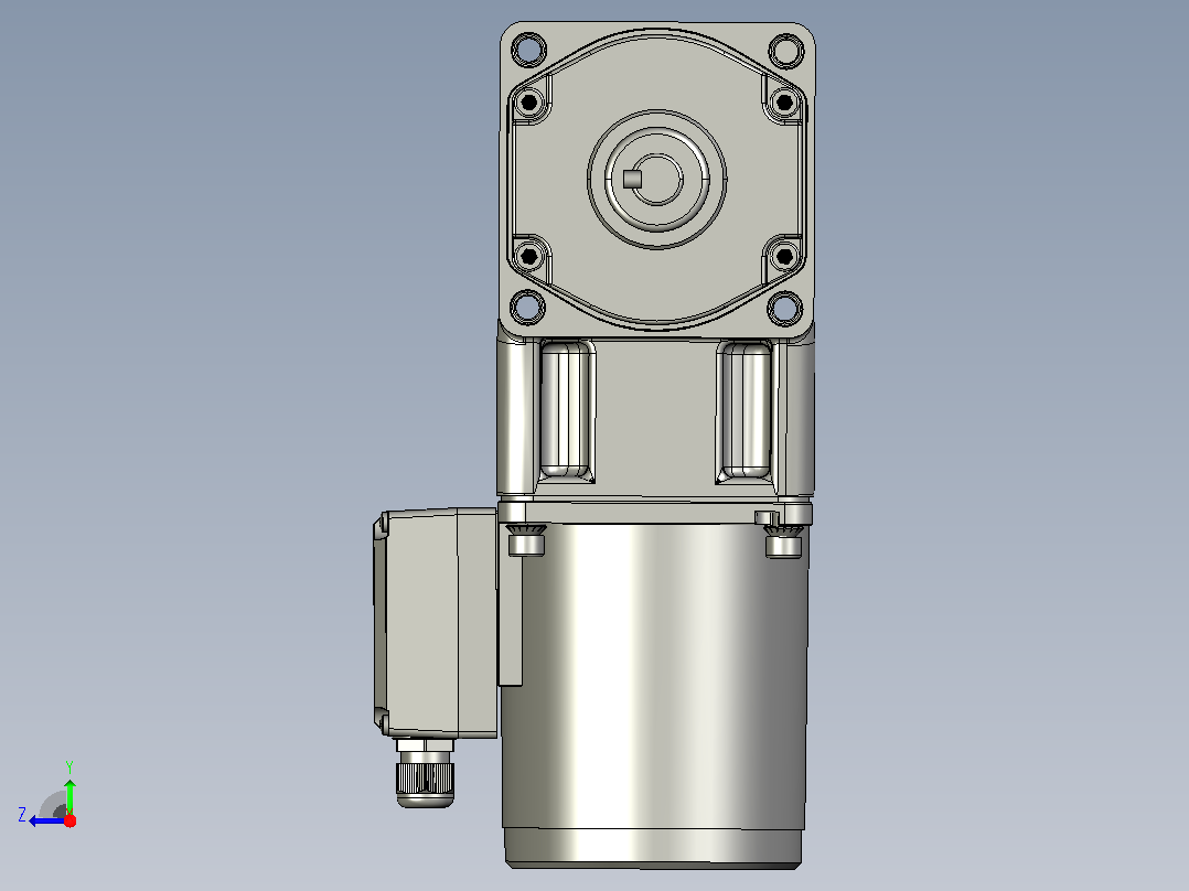 交流减速机5TK20GU-CT(5GU3RT-180RT)新右视图
