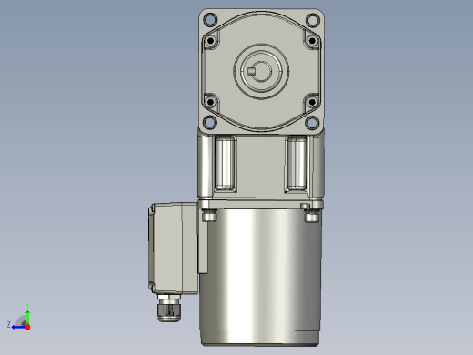 交流减速机5TK20GU-CT(5GU3RT-180RT)新右视缩略图