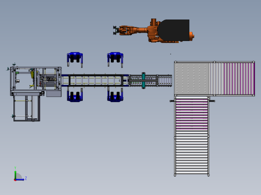 纸箱码垛机左视缩略图