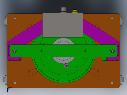 双立柱油脂加注机sw17可编辑俯视缩略图