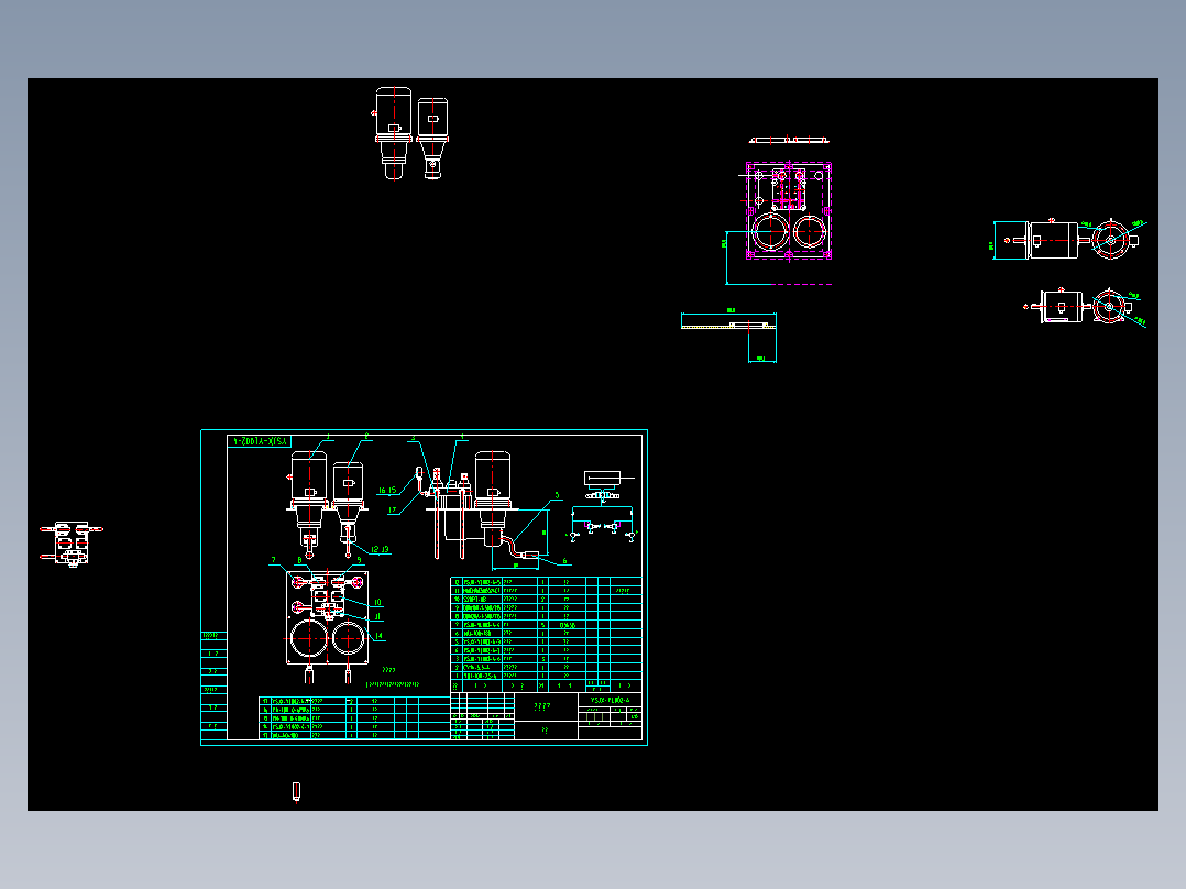 校直机 深喉压力机CAD+实物图片