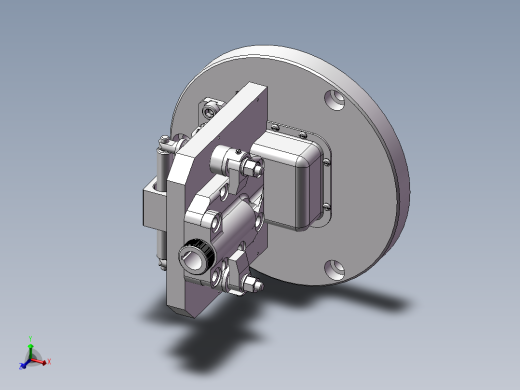 数控车床液压夹具 [