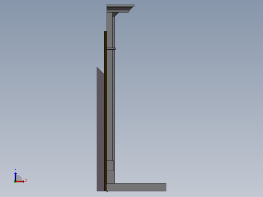 壁炉门SW2012前视缩略图