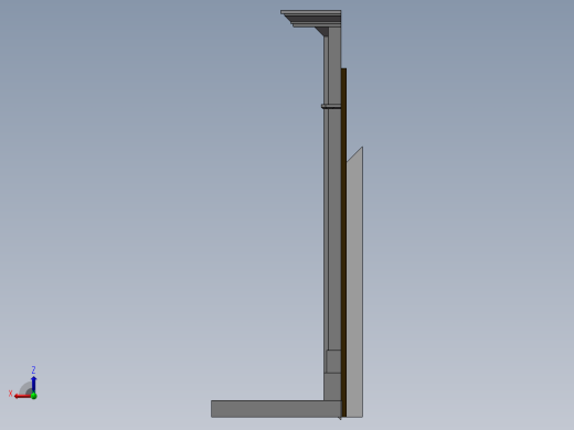 壁炉门SW2012后视缩略图