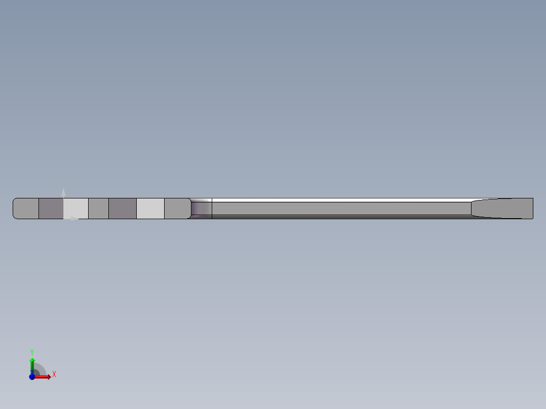 船厂用自制扳手前视图
