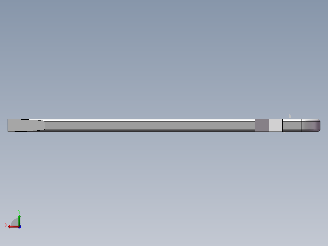 船厂用自制扳手后视图