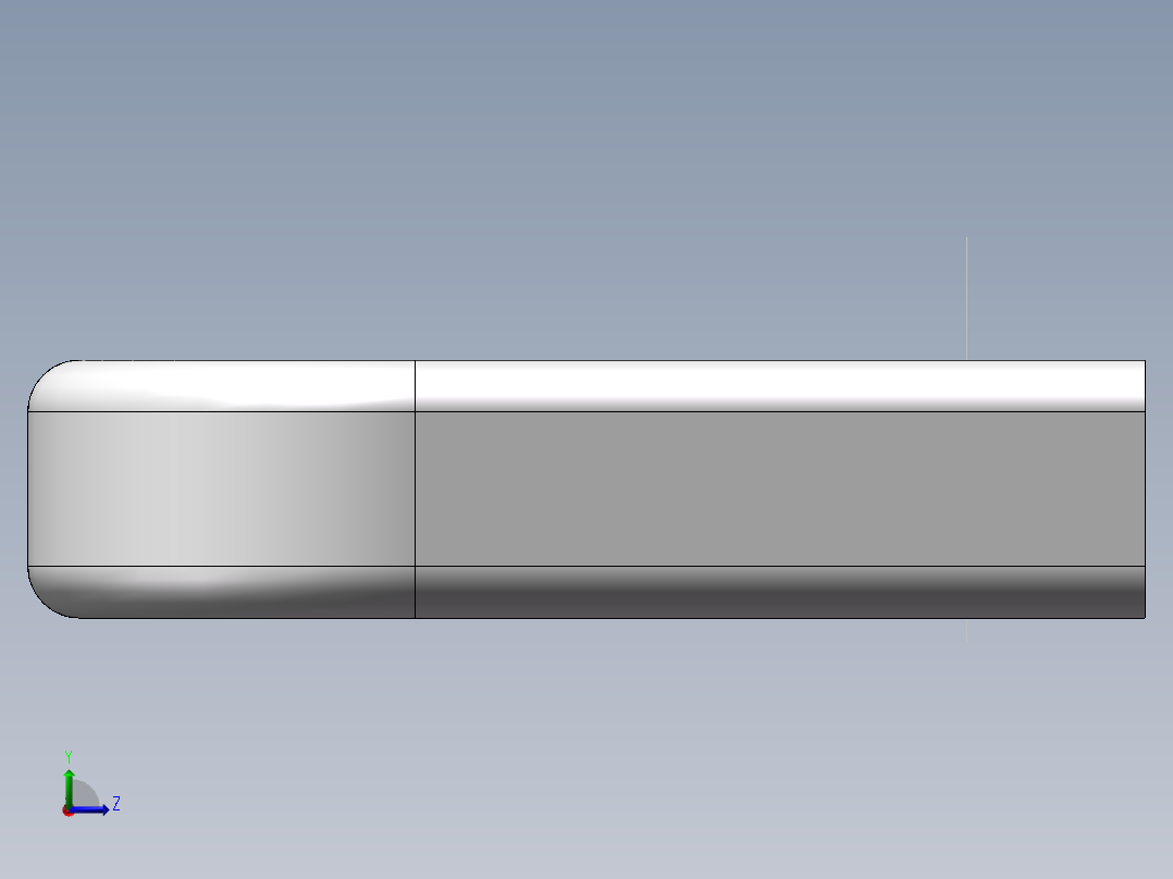 船厂用自制扳手左视图