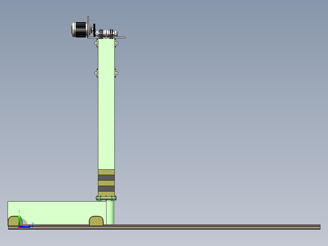 F620 升降式立体车位左视图