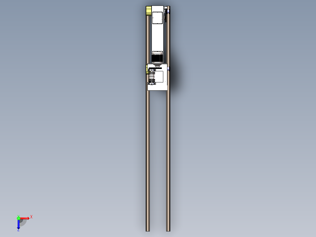 F620 升降式立体车位俯视图