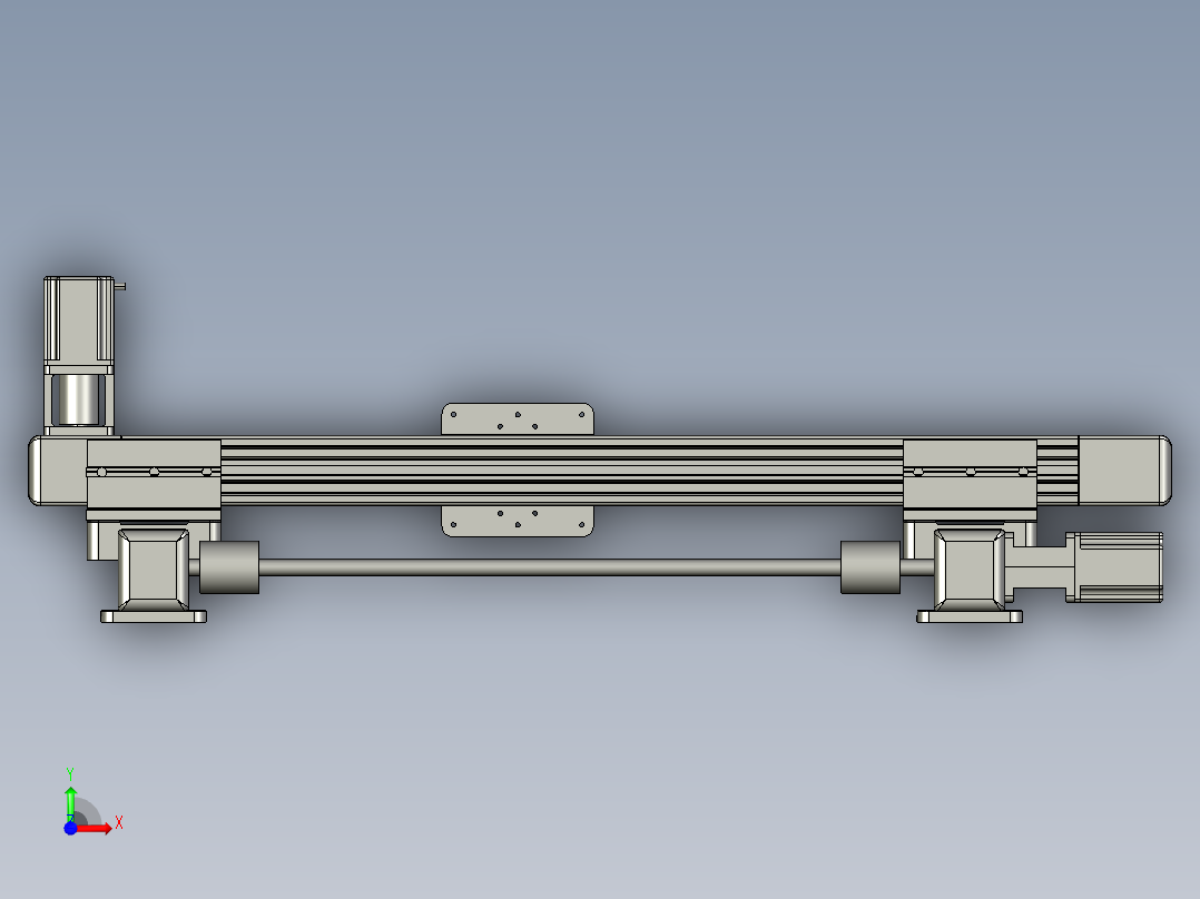60模组XY工字型前视图