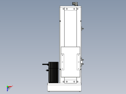 Toyo东佑达直线模组-ECH14-200-BR-200W+煞車俯视缩略图