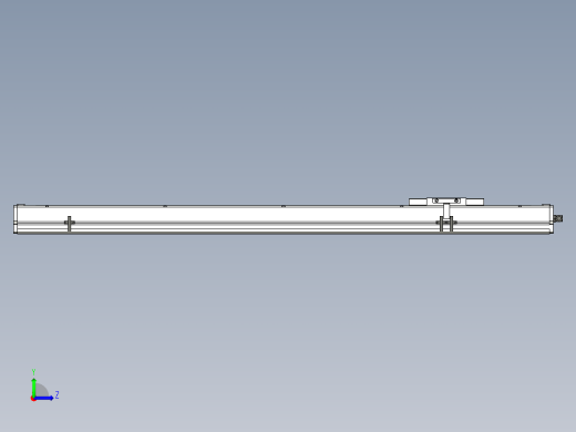 Toyo东佑达直线模组-ECH14-950-M-C4反.stp；.ste；左视缩略图