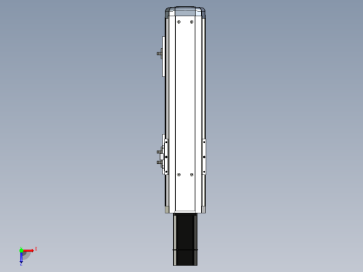 Toyo东佑达直线模组-ETH12-250-BC-200W+煞車-C4反.stp；俯视缩略图