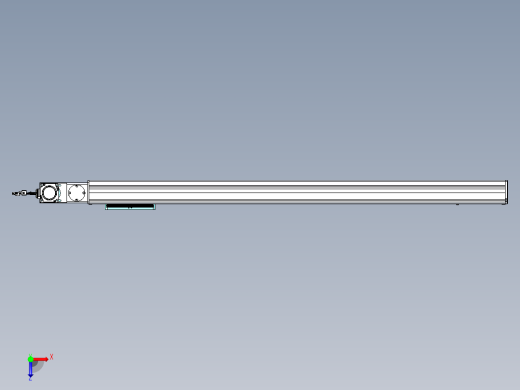 威洛博VBC同步带传动一无尘环境VBC14-L45-S1050-BL-ZP40-C3俯视缩略图