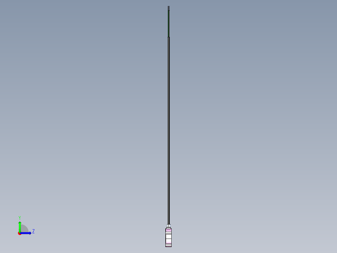NOVOTECHNIK角度位移传感器RFC-4800 系列左视图