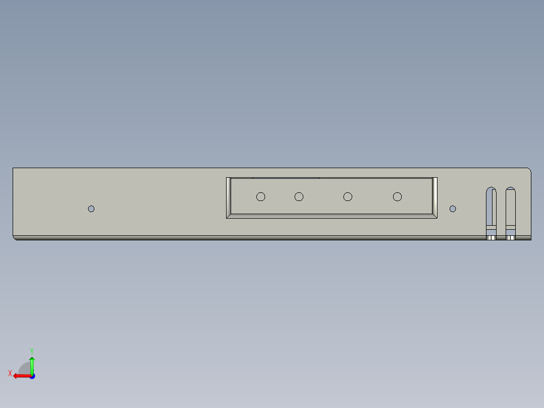 开关电源-LRS-350-24后视图