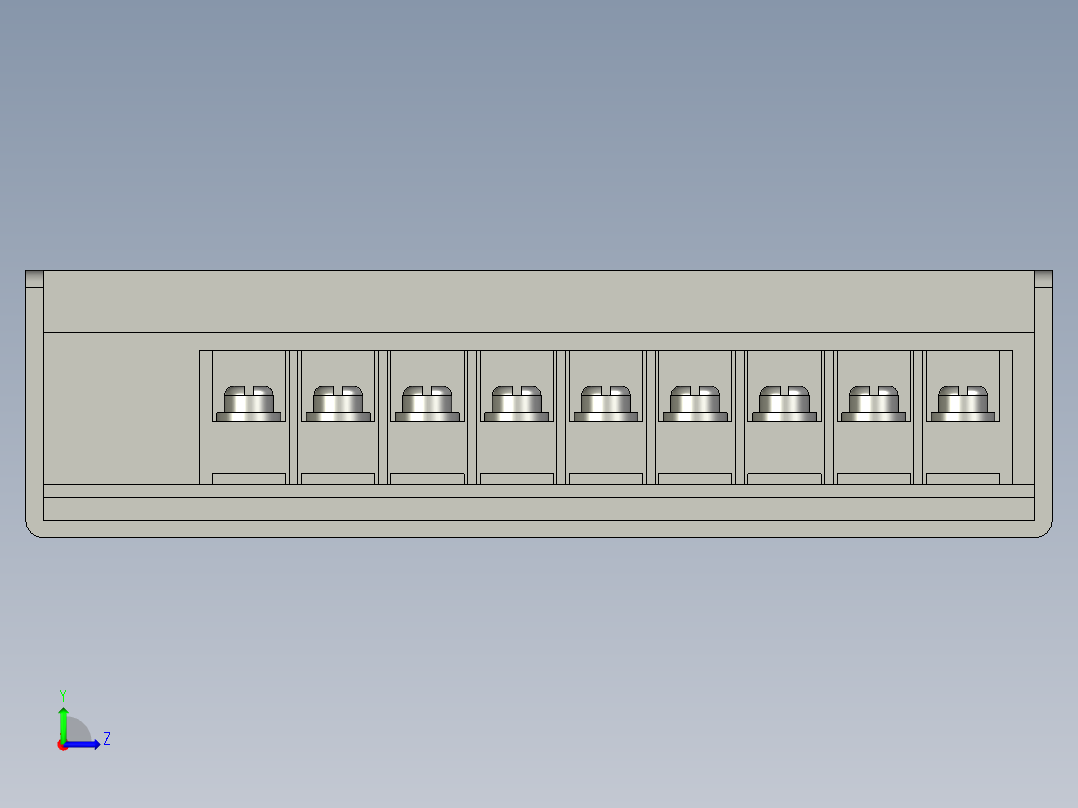 开关电源-LRS-350-24左视图