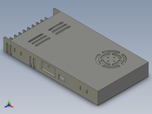 开关电源-LRS-350-24正等轴测缩略图
