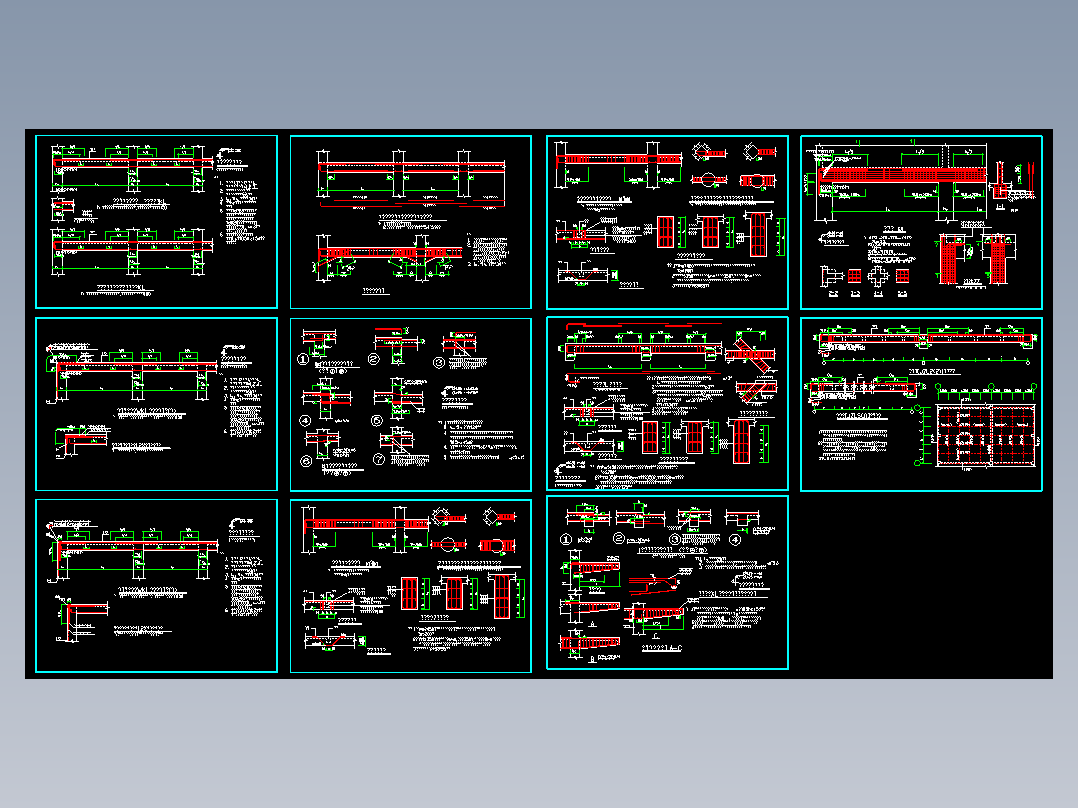 钢筋混凝土结构梁柱节点大样详图大全