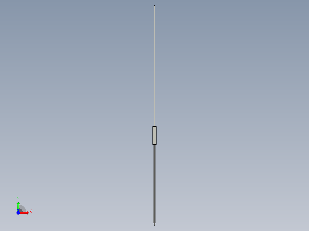基恩士FU-63T_kc图纸模型前视图