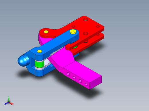德克斯TUNKERS气缸数模T5-05BA正等轴测缩略图