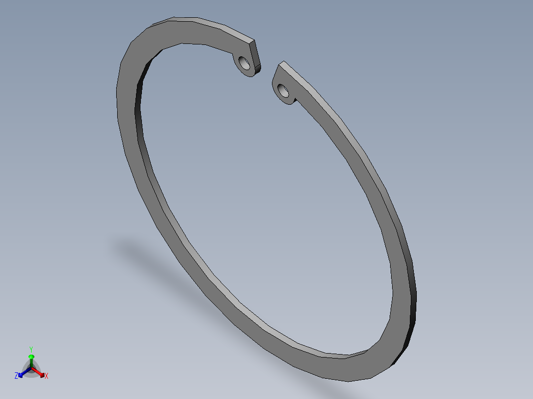 etaining ring 主视图