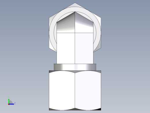 卡套式工业通用硬管接头EO_Union_elbow_W14SCF左视缩略图