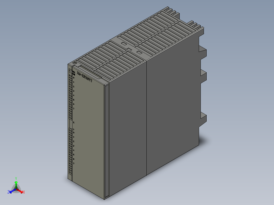 XG-E8X8YT正等轴测图