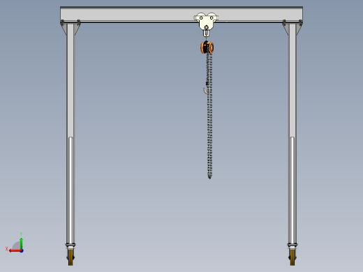 龙门起重机后视缩略图