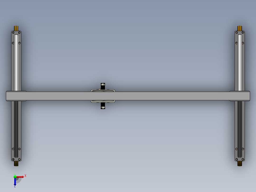 龙门起重机俯视图