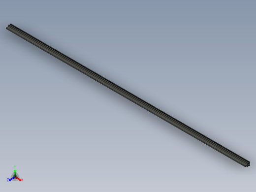 型材-BR 10 SLOT BRUSH STRIP KJNSTRIP10.STEP