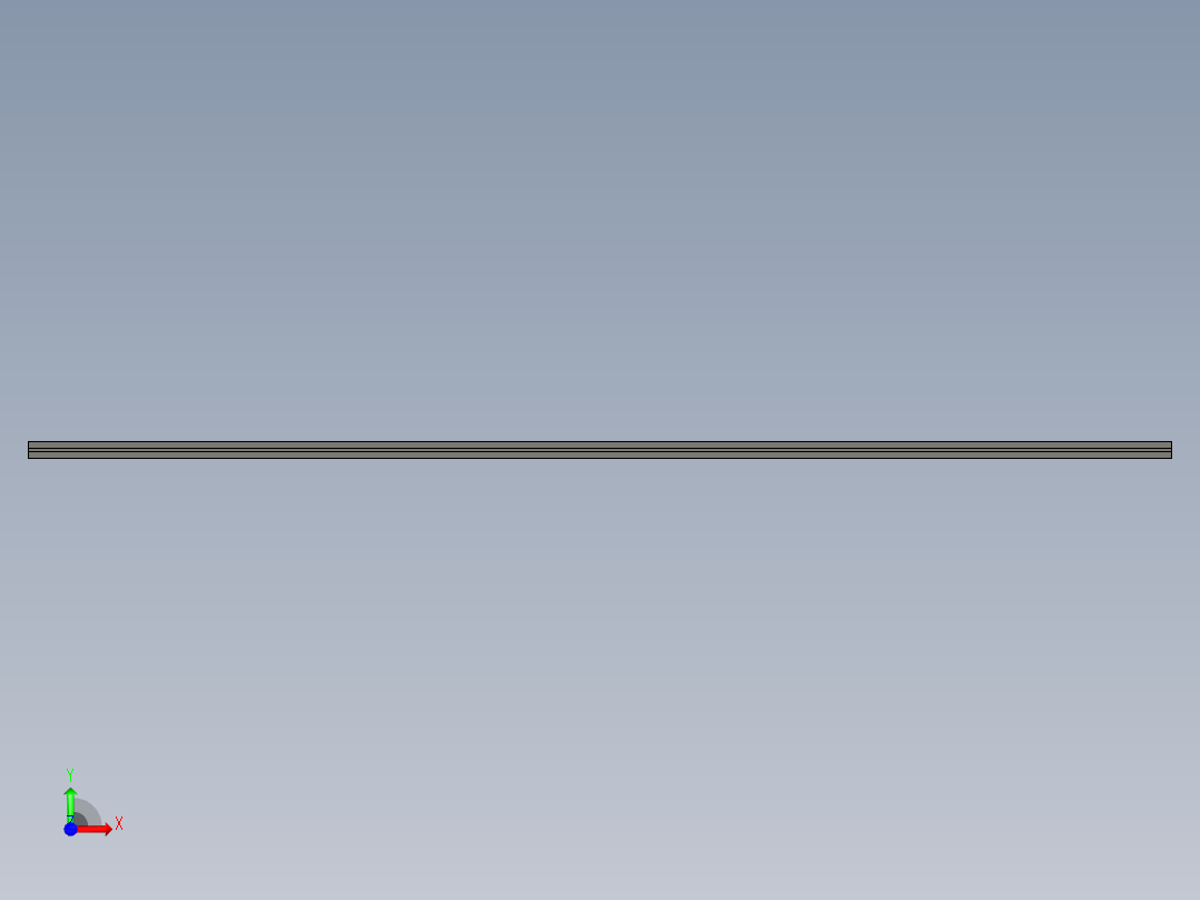 型材-BR 10 SLOT BRUSH STRIP KJNSTRIP10.STEP前视图