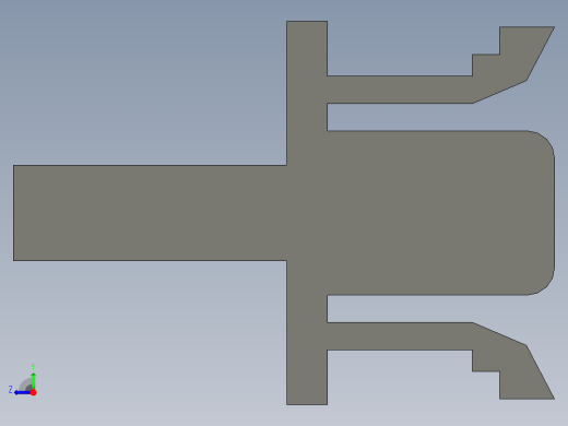 型材-BR 10 SLOT BRUSH STRIP KJNSTRIP10.STEP右视缩略图